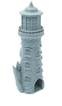 Фонарь - крошечная башня для игры в кости. Маяк Конец Судьбы. Маленькие башни. Башня для игры в кости.