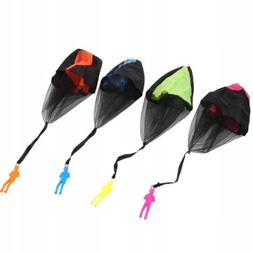 DUŻY SPADOCHRONIARZ LATAJĄCY SPADOCHRON FIGURKA