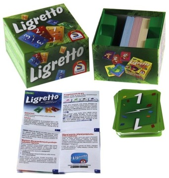 LIGRETTO зеленая настольная игра PL НОВИНКА