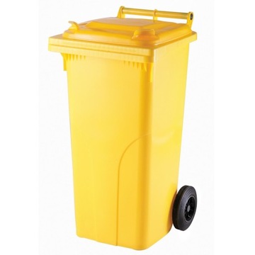 Pojemnik kosz do segregacji śmieci 120l PLASTIK