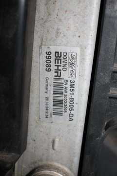 КОМПЛЕКТ ВЕНТИЛЯТОРА РАДИАТОРА VOLVO V50 S40 C30 C70 T5