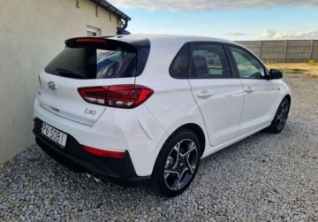 Hyundai i30 III Hatchback Facelifting 1.0 T-GDI 120KM 2021 Hyundai i30 NLine SLICZNY 1.0 Benzyna AUTOMAT Bogata Wersja ORYGINAL 2022r, zdjęcie 4