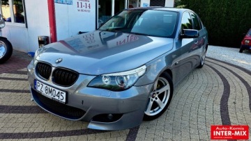BMW Seria 5 E60 Sedan 2.5 525i 192KM 2004 BMW Seria 5 Zarejestrowany M-pakiey 2.5 Benzyna 192KM