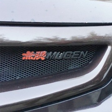ЗНАЧОК Эмблема на решетке MUGEN металл HONDA тюнинг