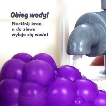 KUCHNIA INTERAKTYWNA XL PARA WODNA ZLEW Z WODĄ AKCESORIA KUCHENNE WOOPIE