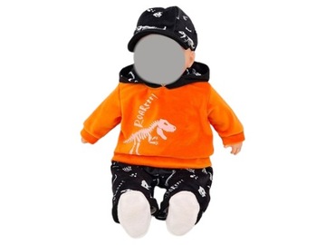 UBRANKO DLA LALKI BOBAS 45CM