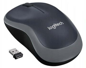Myszka bezprzewodowa Logitech M185 sensor optyczny
