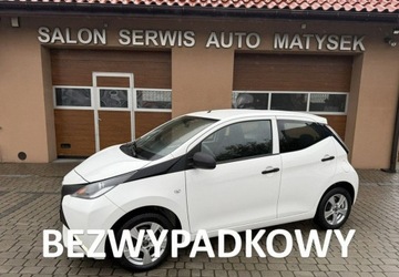Toyota Aygo II Hatchback 5d 1.0 VVT-i 69KM 2018 Toyota Aygo 1,0 69KM Klimatyzacja Serwis 1Wlasciciel Benzyna 69KM