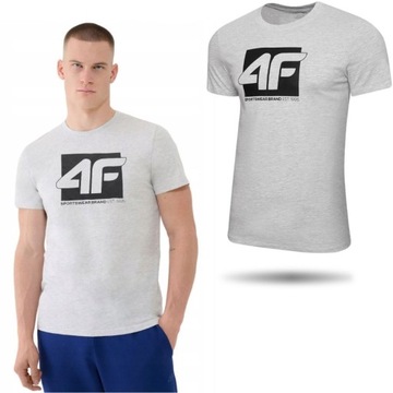 KOSZULKA MĘSKA 4F T-SHIRT PODKOSZULEK BLUZKA SPORTOWA NA CO DZIEŃ