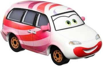 AUTA CARS 3 METALOWY SAMOCHODZIK AUTKO CLAIRE GUNZ'ER HKY30 MATTEL