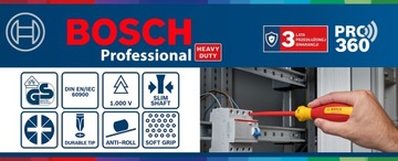 Отвертка Bosch Отвертка VDE SL/PZ 2x125 1600A02ND7