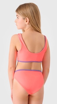 4F DWUSTRONNY DZIEWCZĘCY STRÓJ KĄPIELOWY rozm 146/152