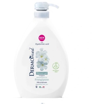 Dermomed Frangipani & White Peach żel pod prysznic dozownik 1000 ml