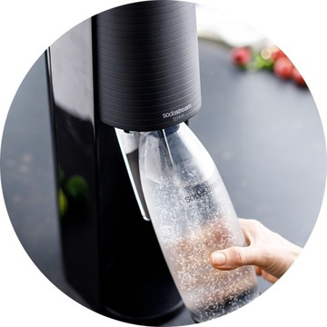 Сатуратор SodaStream Terra Black Bottle 3 сиропа