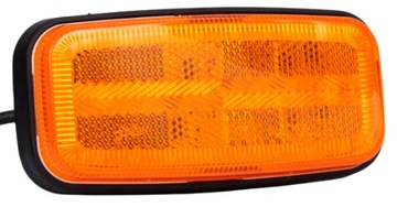 LAMPA OBRYSOWA LED POMARAŃCZOWA BOCZNA + KIERUNEK