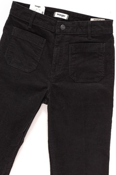 Damskie spodnie materiałowe Wrangler FLARE W25 L32