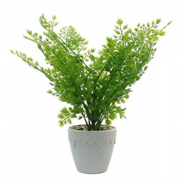 SZTUCZNE KWIATY PAPROTKA Paproć w doniczce 32CM