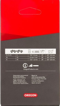 ŁAŃCUCH OREGON 3/8LP 1,1MM 33OG 90PX AdvanceCut