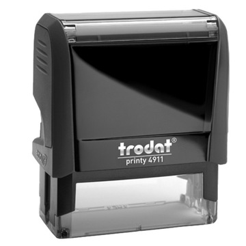 TRODAT STAMP 4911 ДЛЯ 4-СТРООЧНОГО ДИЗАЙНА КОРПОРАТИВНОГО ЛИЧНОГО ОФИСА + ЛАСТИК