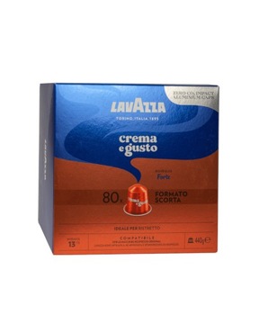 Kawa LAVAZZA NESPRESSO CREMA E GUSTO FORTE 80 kaps