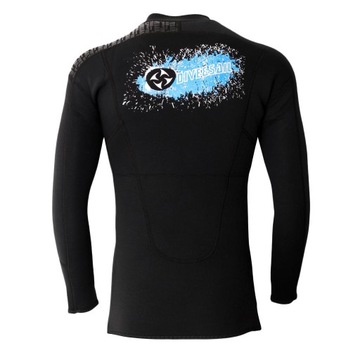 Męska koszulka do pływania Rashguard z neoprenową