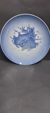 Porcelanowy kolekcjonerski Talerz Hutschenreuther 1975 design