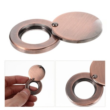 PRZEŁĄCZ Z TYŁU PŁYTĘ OSŁONY WIZJERA W DRZWIACH KOCIE OKO