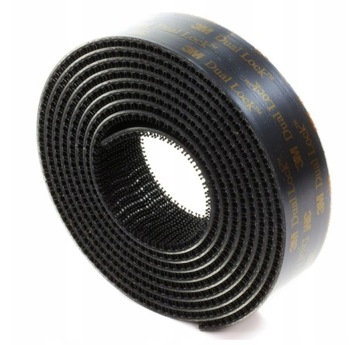 ПРОМЫШЛЕННАЯ ЛЕНТА-ВЕЛКРО 3М С ГРИБНЫМ КЛЕЕМ ИЗОБРАЖЕНИЕ ПЛАСТИК СТЕКЛО АЛЮ 25ММ/1М