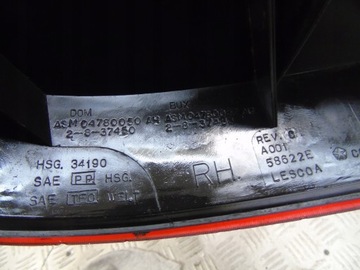 CHRYSLER 300M SVĚTLO PRAVÝ ZADNÍ 04780050AH