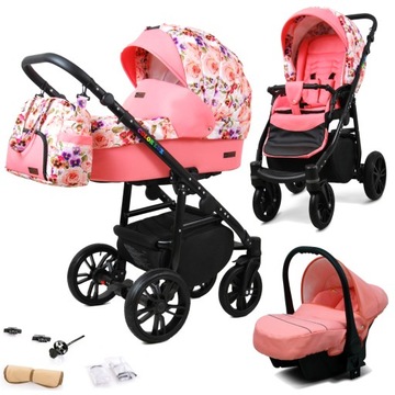 Wózek 3w1 dziecięcy spacerówka BabyLux COLORLUX