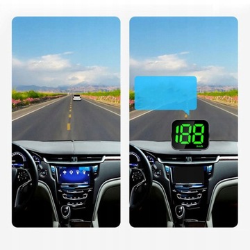 Универсальный GPS-дисплей на лобовом стекле.