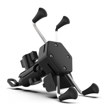 ДЕРЖАТЕЛЬ ДЛЯ МОТОТЕЛЕФОНА С USB-ЗАРЯДКОЙ