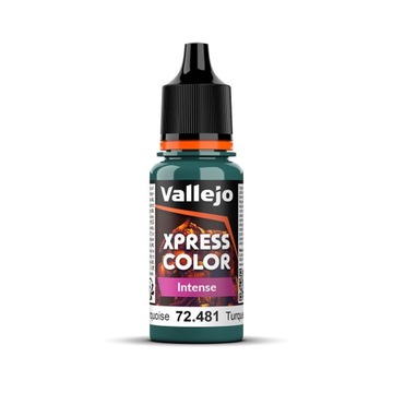 Farba Vallejo 72.481 Xpress Intense Heretic Turquoise, 18ml