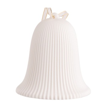 OZDOBA FIGURKA ŚWIĄTECZNA LAMPION LED DZWONEK