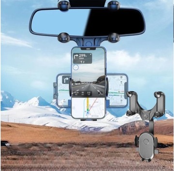 ДЕРЖАТЕЛЬ ТЕЛЕФОНА ДЛЯ ЗЕРКАЛА ЗАДНЕГО ВИДА АВТОМОБИЛЯ