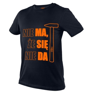 NEO KOSZULKA ROBOCZA T-SHIRT Z NADRUKIEM R. L