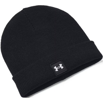 CZAPKA ZIMOWA MĘSKA UNDER ARMOUR CIEPŁA GRUBA PODWIJANA UNIWERSALNA
