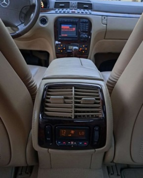 Mercedes Klasa S W220 Sedan 5.8 V12 (600) L 367KM 2001 Mercedes-Benz Klasa S Mercedes-Benz Klasa S 5.8 Benzyna 367KM, zdjęcie 6