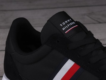 Buty Tommy Hilfiger RUNNER LO VINTAGE MIX BLACK