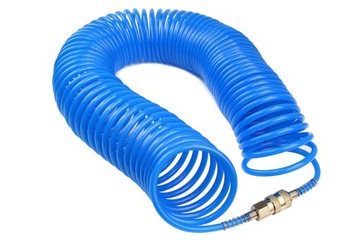 ПНЕВМАТИЧЕСКИЙ СПИРАЛЬНЫЙ ШЛАНГ ДЛЯ КОМПРЕССОРА 6х8ММ 10М