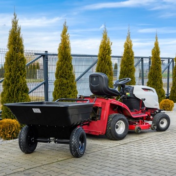 Садовый трейлер для косилки трактора Tipper Bogie-Trax большой 300 кг