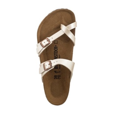 Buty Japonki Damskie Klapki Birkenstock Mayari 71661 Beżowe