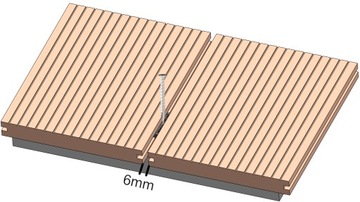 МОНТАЖНЫЕ ЗАЖИМЫ ДЛЯ КОМПОЗИТНЫХ ДОСОК, СКРЫТАЯ МОНТАЖ ВИНТОВ X100