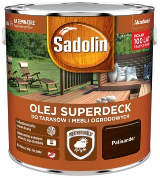 SADOLIN SUPERDECK МАСЛО ДЛЯ РОЗАНДР ТЕРРАС 2.5Л