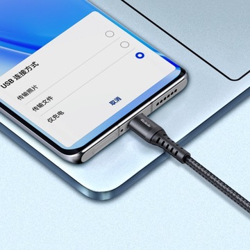 КАБЕЛЬ MCDODO USB-C ДЛЯ БЫСТРОЙ ЗАРЯДКИ ДЛЯ SAMSUNG XIAOMI USB TYPE C QC 4.0 1M