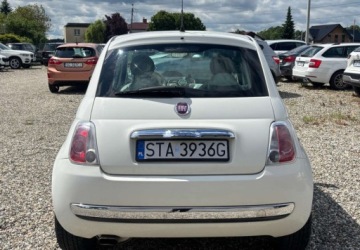 Fiat 500 II Hatchback 3d 1.3 TD 75KM 2008 Fiat 500 2008 r. 1.2 Diesel 75KM, zdjęcie 4