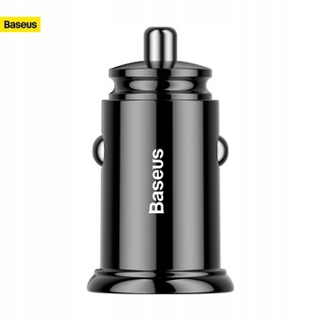 АВТОМОБИЛЬНОЕ ЗАРЯДНОЕ УСТРОЙСТВО BASEUS POWERFUL FAST USB USB-C TYPE-C PD 30 Вт QC 3.0 5A