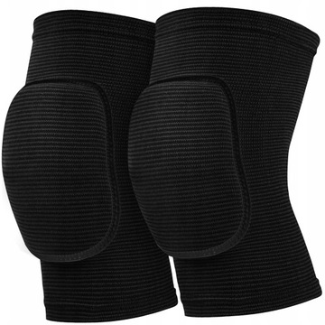 ЭЛАСТИЧНЫЕ ЧЕРНЫЕ НАКОЛЕННИКИ ДЛЯ ТАНЦЕВ