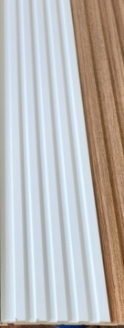 Стеновые панели Готовые 3D ламели AGT S WHITE