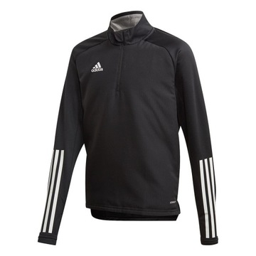 BLUZA DZIECIĘCA MŁODZIEŻOWA SPORTOWA ADIDAS TRENINGOWA CIEPŁA BEZ KAPTURA